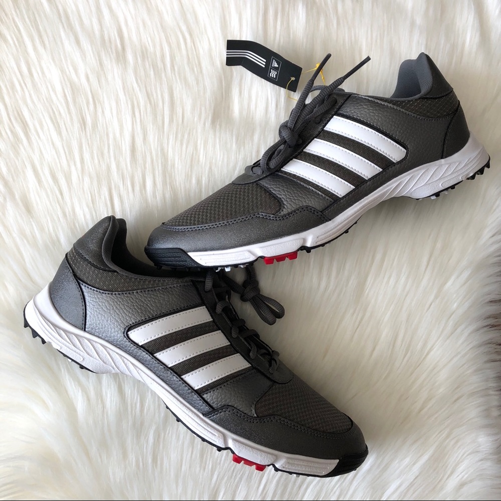 NWT Adidas Tech Response Gray Golf Shoes Size 9.5